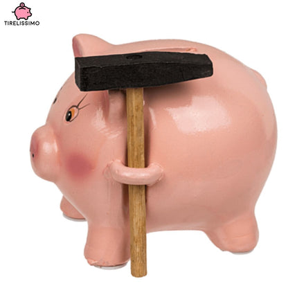 Tirelire Cochon Avec Marteau