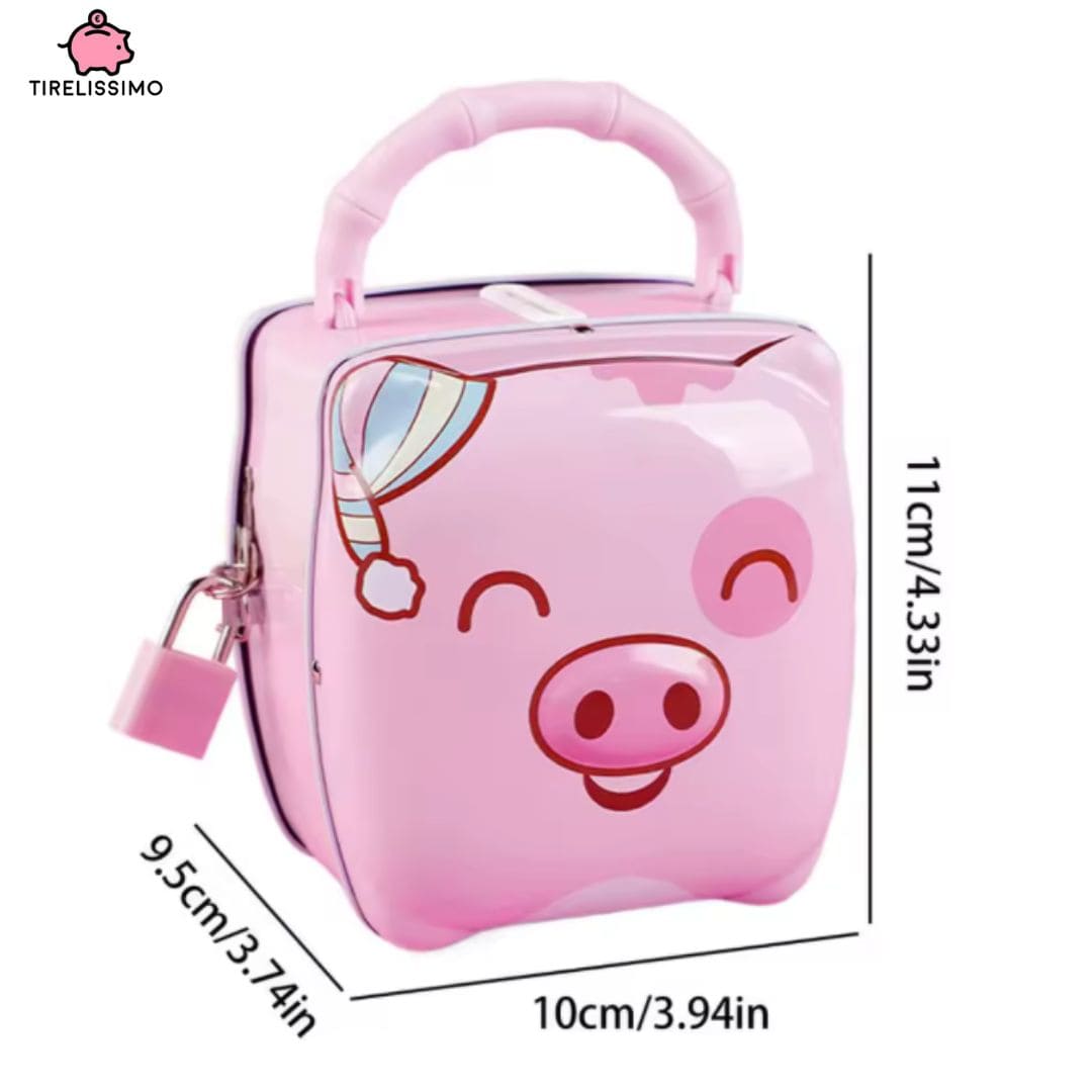 Tirelire Cochon Violet