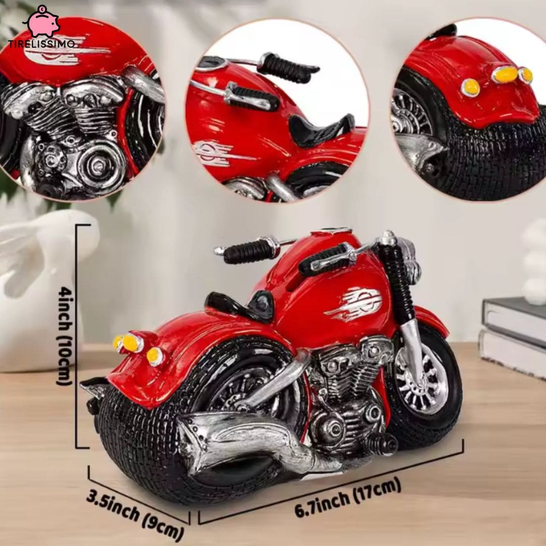 Tirelire<br/> en Forme de Moto - Tirelissimo
