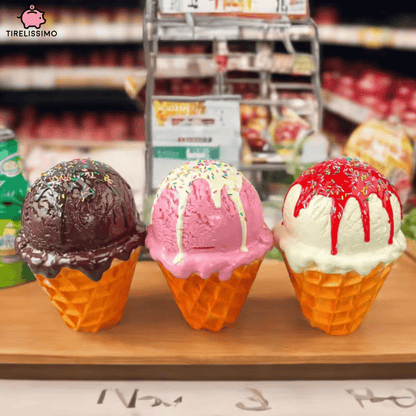 Tirelire Glace Kawaii