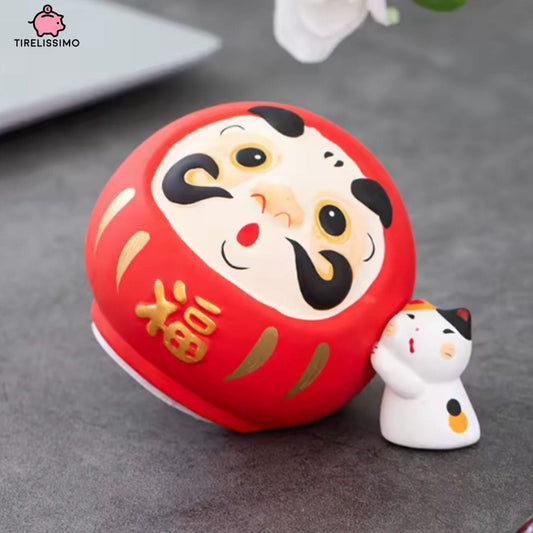 Tirelire Japonaise En Poterie