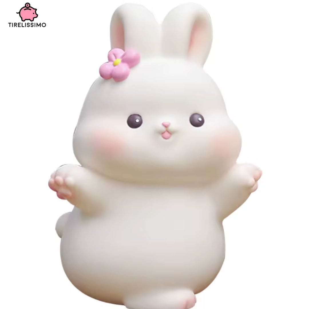 Tirelire Lapin Rose