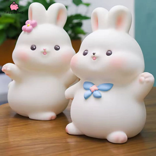 Tirelire Lapin Rose