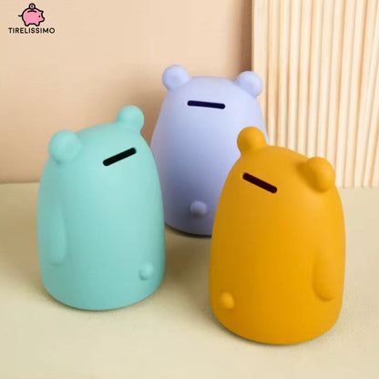 Tirelire Ours Pastel