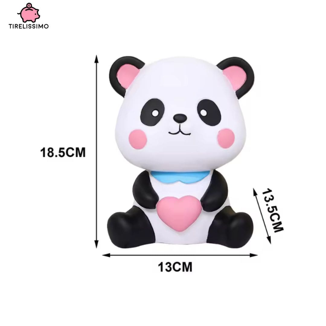 Tirelire Panda Plastique