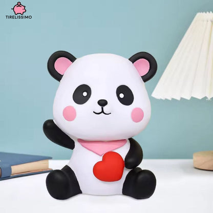 Tirelire Panda Plastique