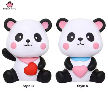 Tirelire Panda Plastique