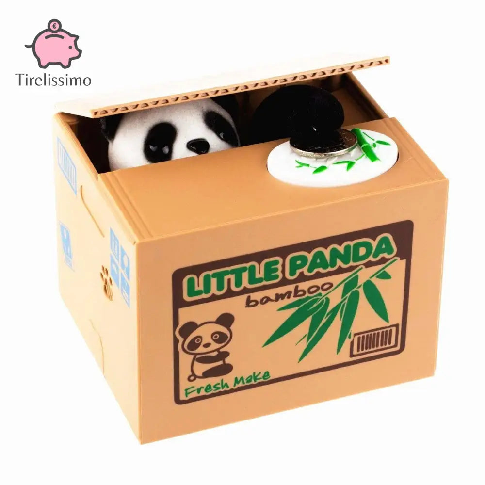 Tirelire <br/>Panda Voleur - Tirelissimo