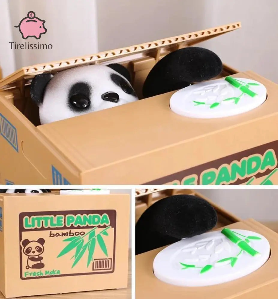 Tirelire Panda Voleur