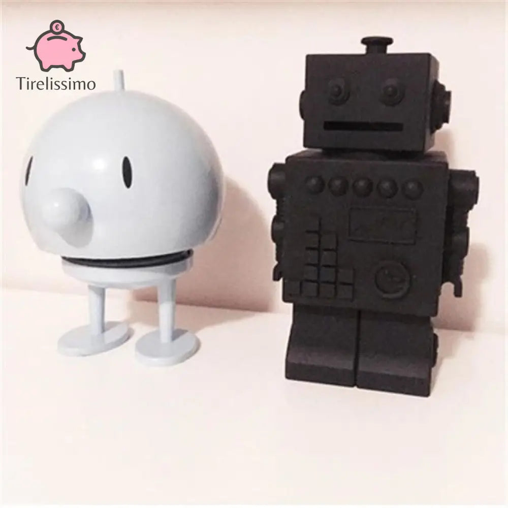 Tirelire Robot Kg Design Noir