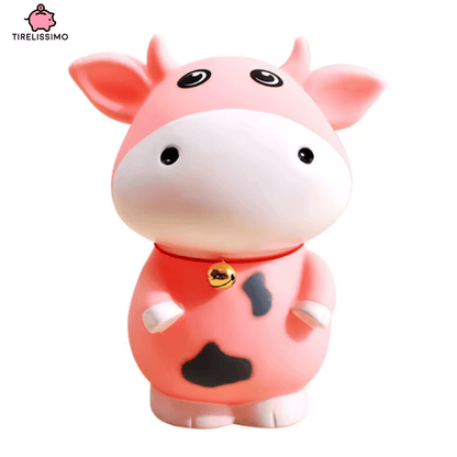Tirelire Vache Rose